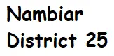 About Nambiar District 25